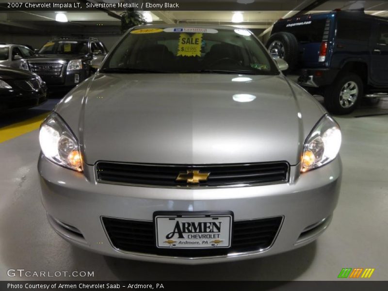 Silverstone Metallic / Ebony Black 2007 Chevrolet Impala LT