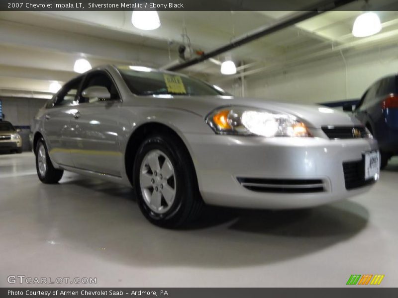 Silverstone Metallic / Ebony Black 2007 Chevrolet Impala LT