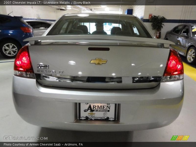 Silverstone Metallic / Ebony Black 2007 Chevrolet Impala LT