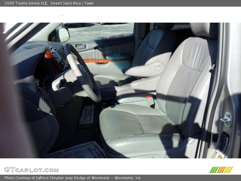 Desert Sand Mica / Fawn 2008 Toyota Sienna XLE