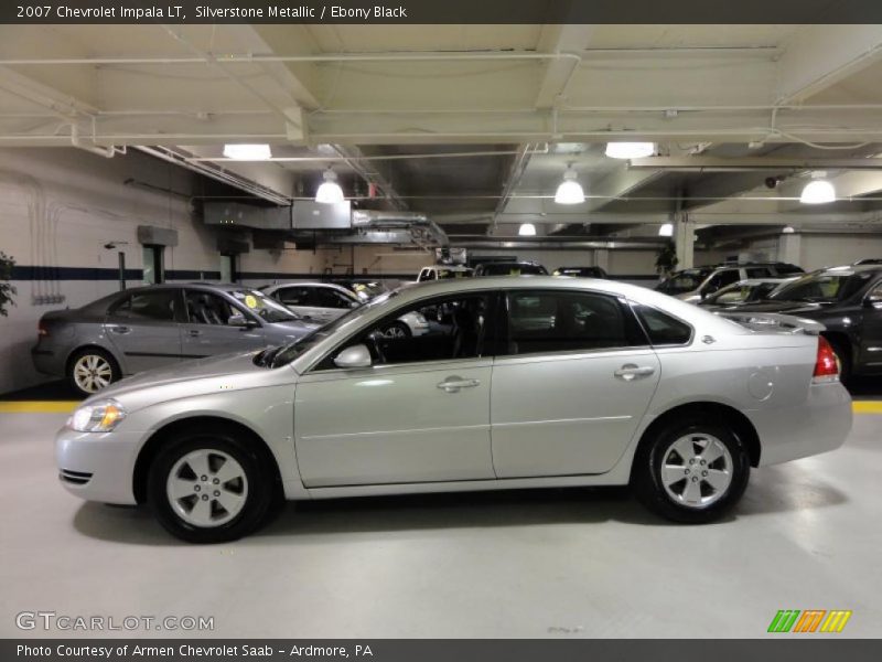 Silverstone Metallic / Ebony Black 2007 Chevrolet Impala LT