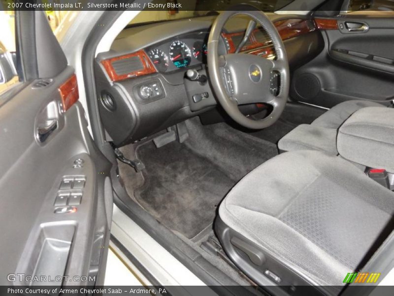 Silverstone Metallic / Ebony Black 2007 Chevrolet Impala LT