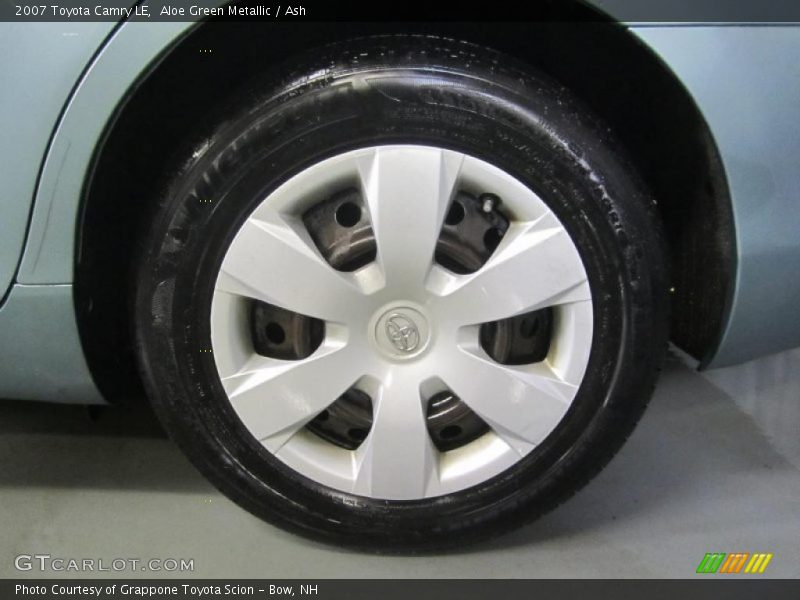 Aloe Green Metallic / Ash 2007 Toyota Camry LE