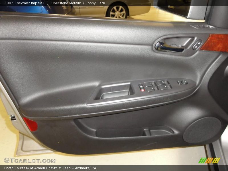 Silverstone Metallic / Ebony Black 2007 Chevrolet Impala LT