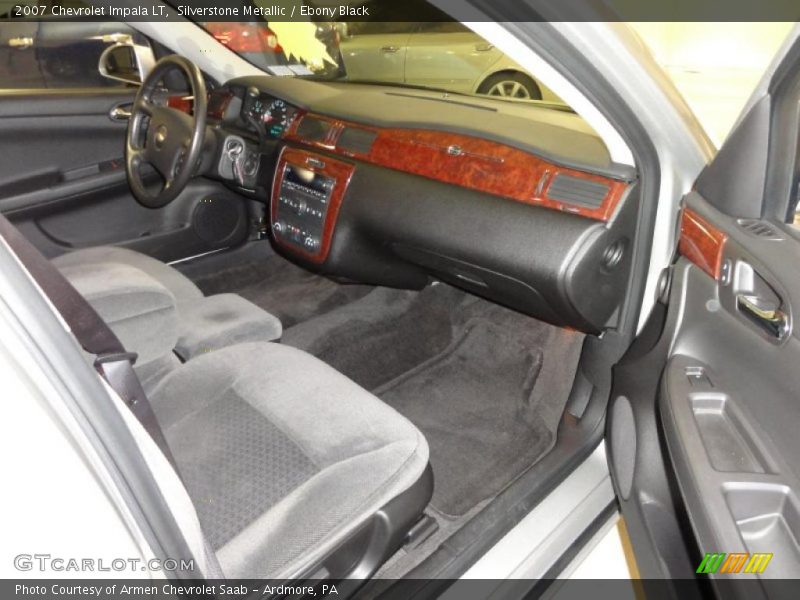 Silverstone Metallic / Ebony Black 2007 Chevrolet Impala LT