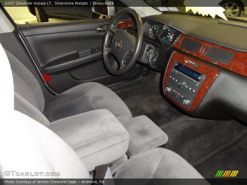 Silverstone Metallic / Ebony Black 2007 Chevrolet Impala LT