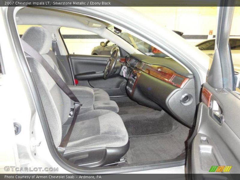 Silverstone Metallic / Ebony Black 2007 Chevrolet Impala LT