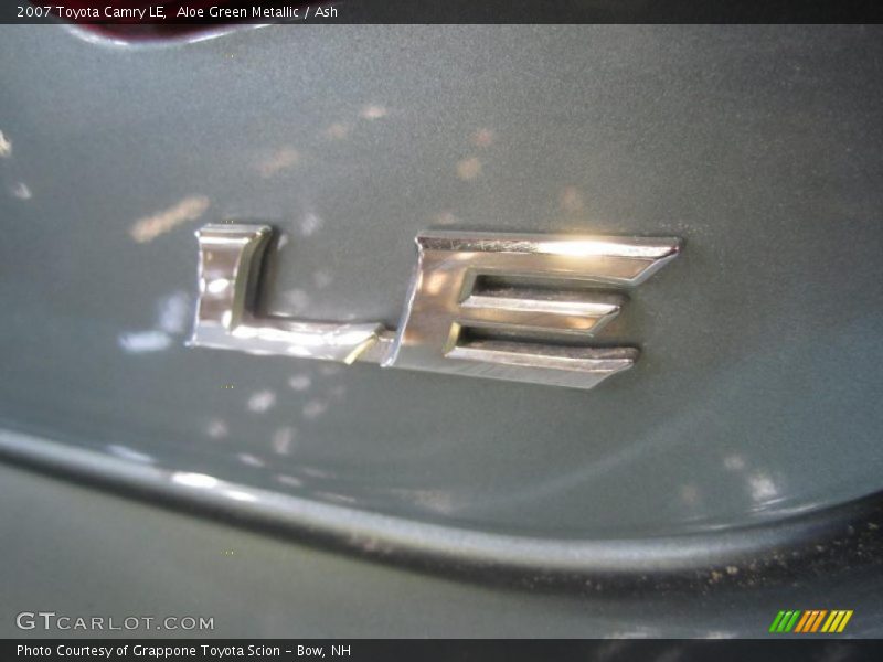 Aloe Green Metallic / Ash 2007 Toyota Camry LE