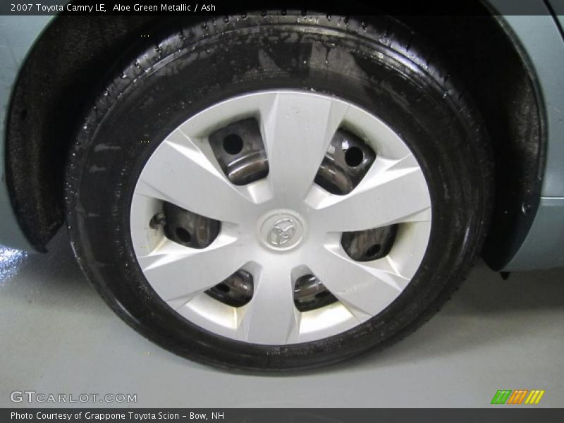 Aloe Green Metallic / Ash 2007 Toyota Camry LE