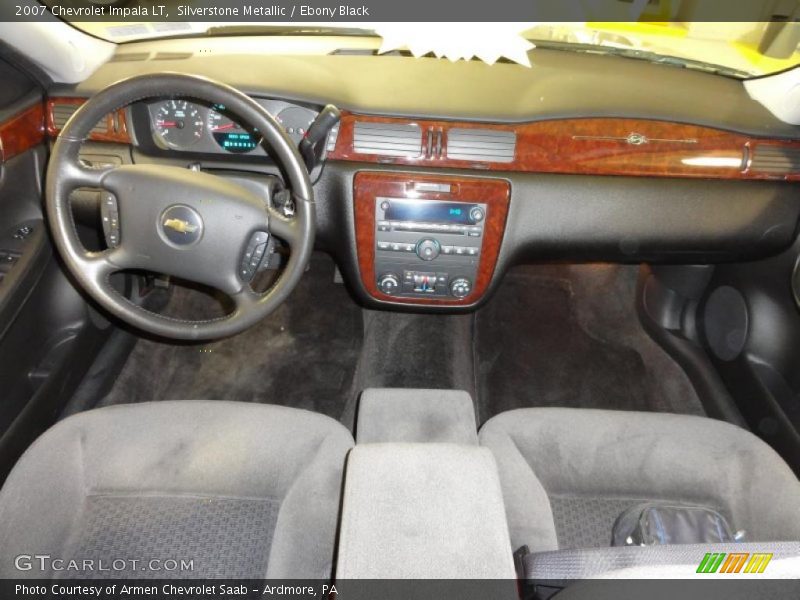 Silverstone Metallic / Ebony Black 2007 Chevrolet Impala LT