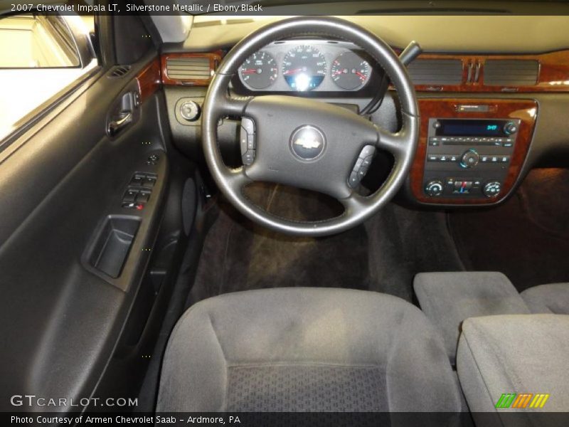 Silverstone Metallic / Ebony Black 2007 Chevrolet Impala LT