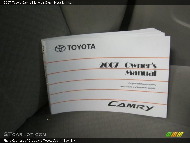 Aloe Green Metallic / Ash 2007 Toyota Camry LE