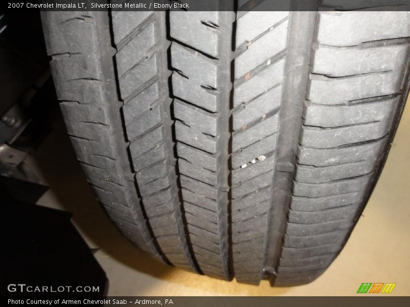 Silverstone Metallic / Ebony Black 2007 Chevrolet Impala LT