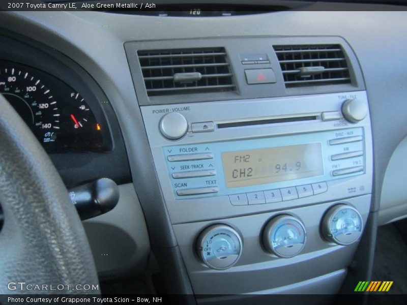 Aloe Green Metallic / Ash 2007 Toyota Camry LE