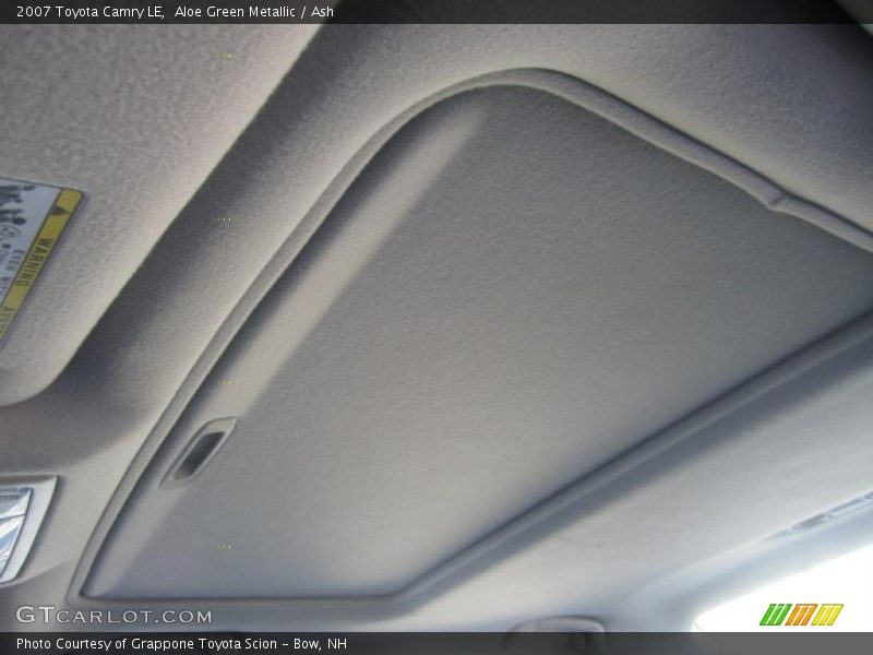 Aloe Green Metallic / Ash 2007 Toyota Camry LE