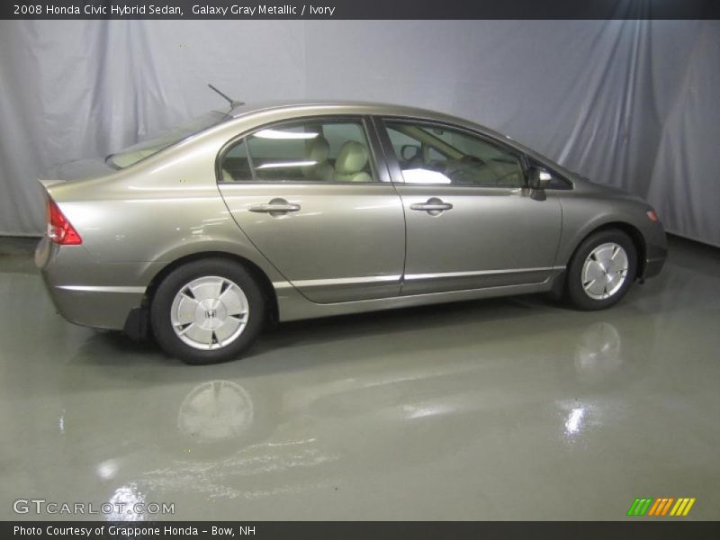 Galaxy Gray Metallic / Ivory 2008 Honda Civic Hybrid Sedan