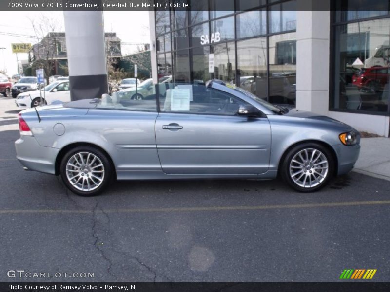  2009 C70 T5 Convertible Celestial Blue Metallic