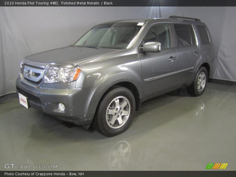 Polished Metal Metallic / Black 2010 Honda Pilot Touring 4WD