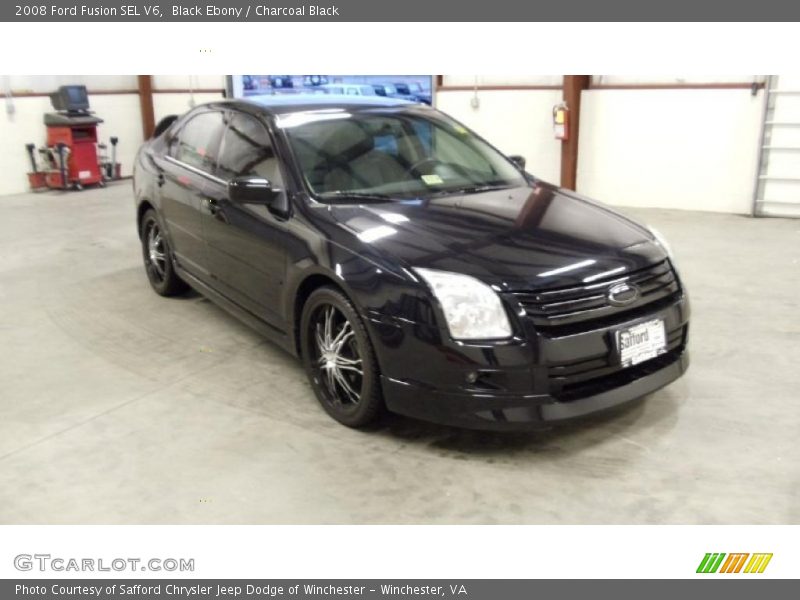  2008 Fusion SEL V6 Black Ebony