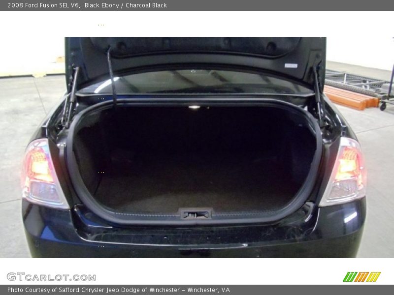 Black Ebony / Charcoal Black 2008 Ford Fusion SEL V6