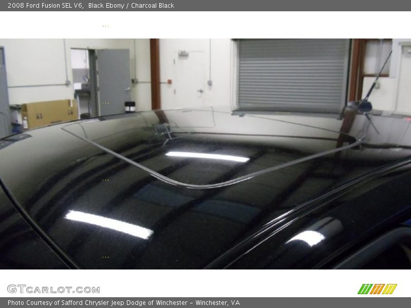 Black Ebony / Charcoal Black 2008 Ford Fusion SEL V6