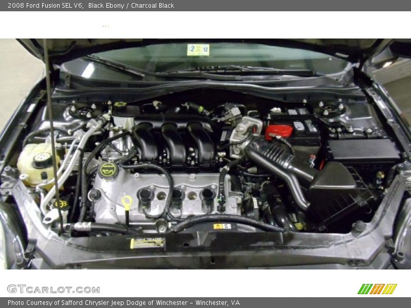  2008 Fusion SEL V6 Engine - 3.0L DOHC 24V Duratec V6