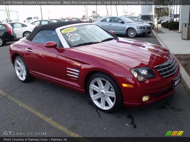  2005 Crossfire Limited Roadster Blaze Red Crystal Pearlcoat