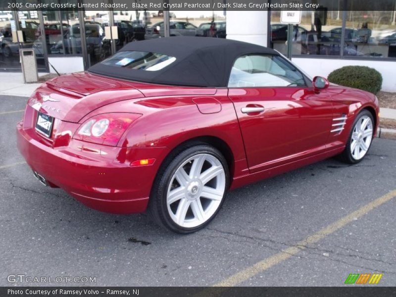  2005 Crossfire Limited Roadster Blaze Red Crystal Pearlcoat