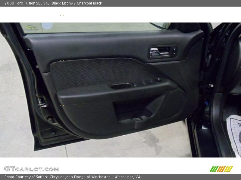 Black Ebony / Charcoal Black 2008 Ford Fusion SEL V6