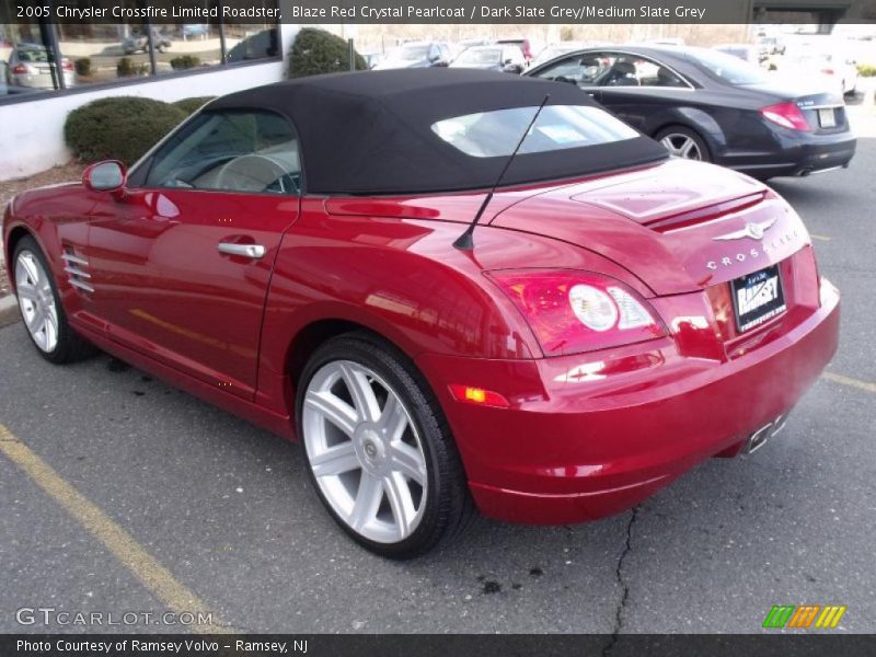  2005 Crossfire Limited Roadster Blaze Red Crystal Pearlcoat