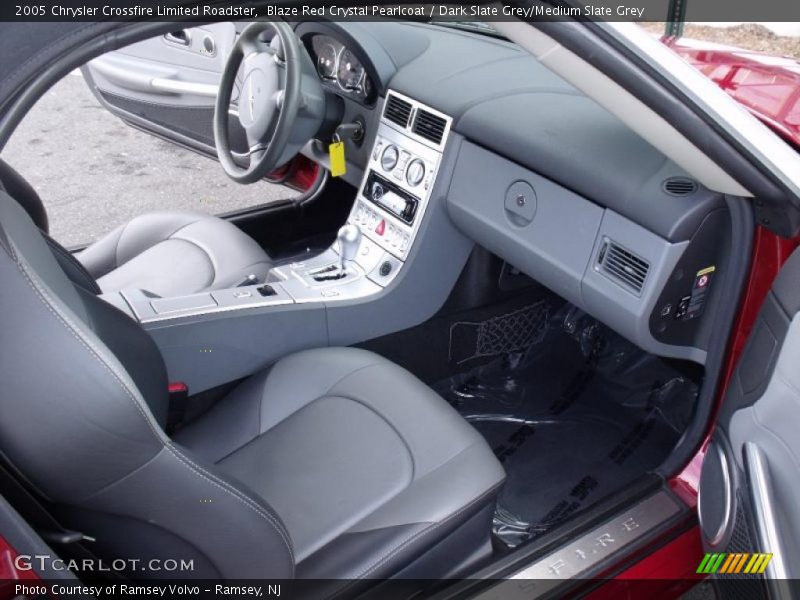 Blaze Red Crystal Pearlcoat / Dark Slate Grey/Medium Slate Grey 2005 Chrysler Crossfire Limited Roadster