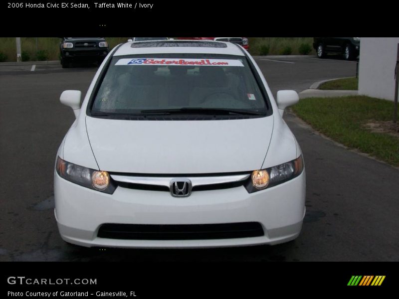 Taffeta White / Ivory 2006 Honda Civic EX Sedan