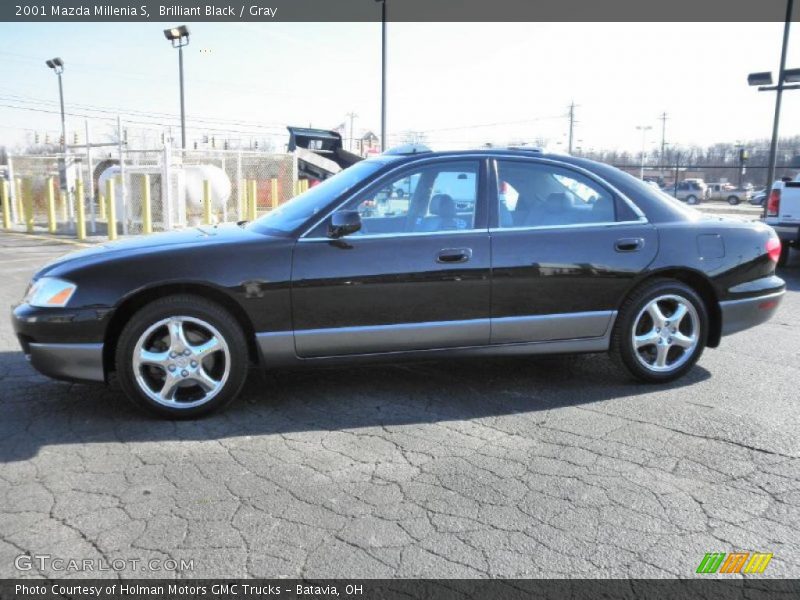 Brilliant Black / Gray 2001 Mazda Millenia S