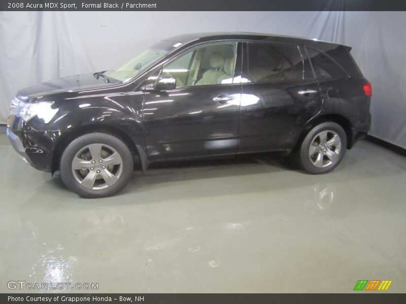 Formal Black / Parchment 2008 Acura MDX Sport