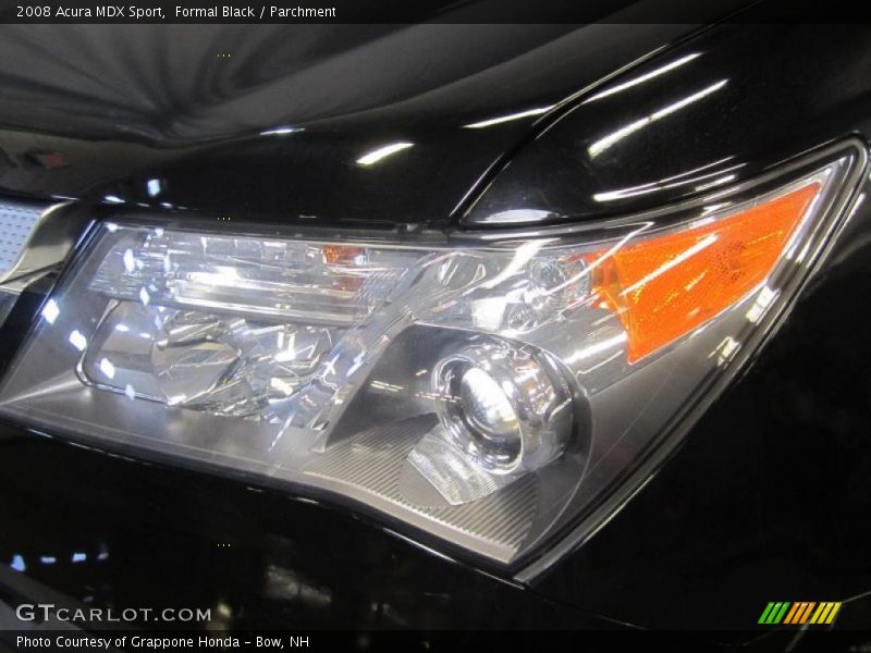 Formal Black / Parchment 2008 Acura MDX Sport