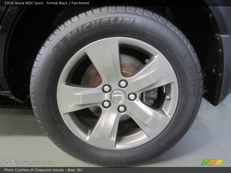 Formal Black / Parchment 2008 Acura MDX Sport