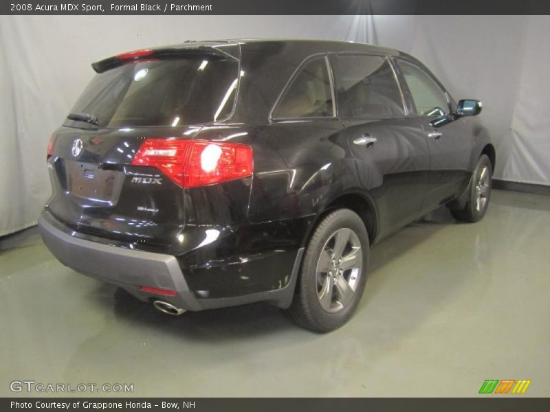 Formal Black / Parchment 2008 Acura MDX Sport