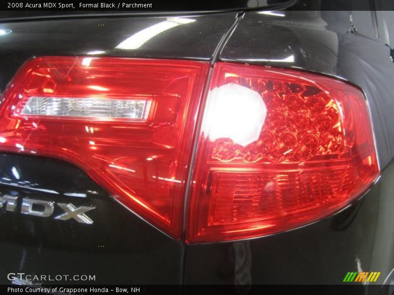 Formal Black / Parchment 2008 Acura MDX Sport