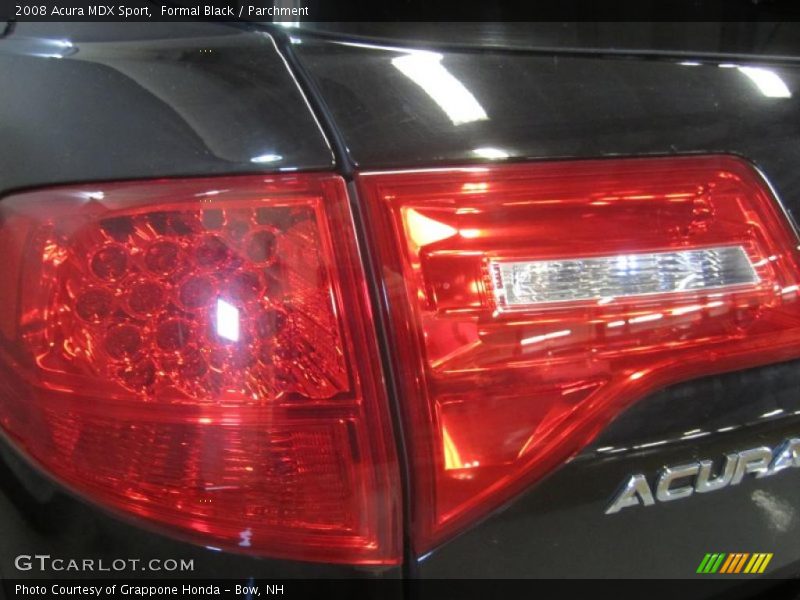 Formal Black / Parchment 2008 Acura MDX Sport