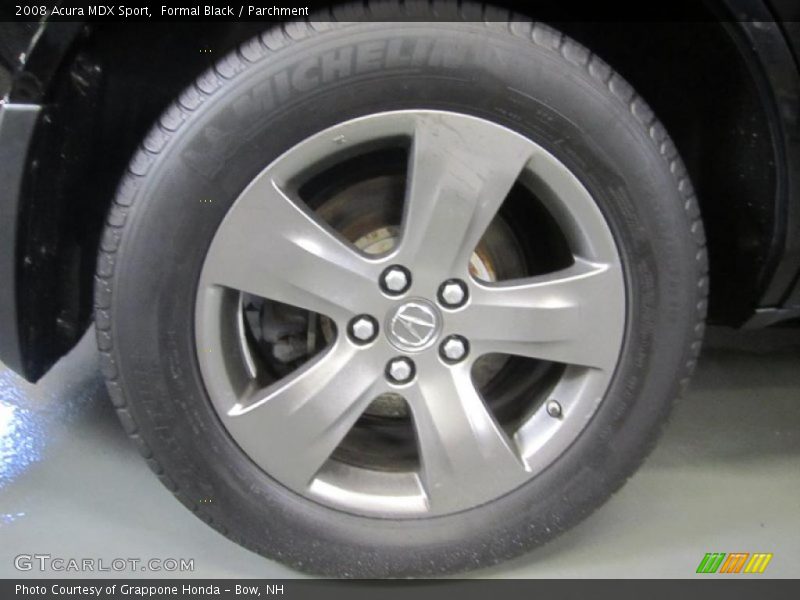Formal Black / Parchment 2008 Acura MDX Sport