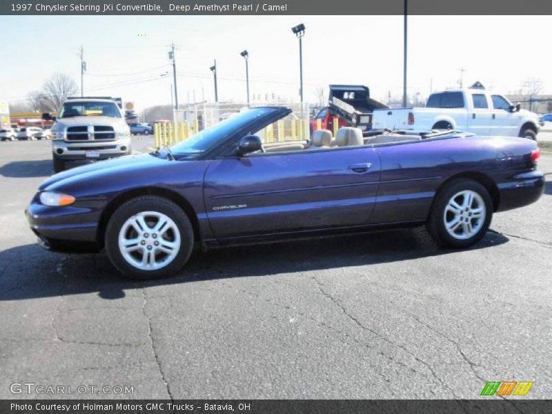  1997 Sebring JXi Convertible Deep Amethyst Pearl