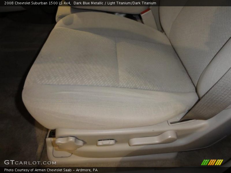 Dark Blue Metallic / Light Titanium/Dark Titanium 2008 Chevrolet Suburban 1500 LS 4x4
