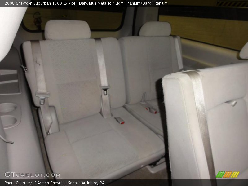 Dark Blue Metallic / Light Titanium/Dark Titanium 2008 Chevrolet Suburban 1500 LS 4x4