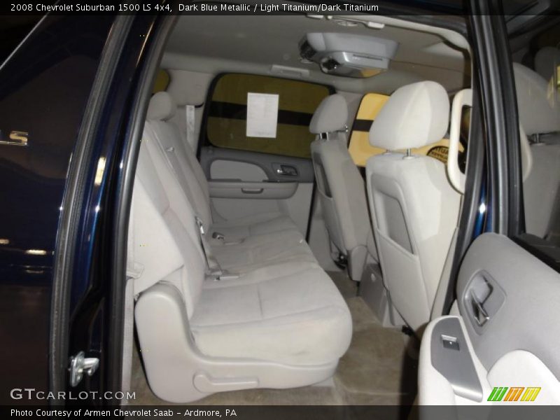 Dark Blue Metallic / Light Titanium/Dark Titanium 2008 Chevrolet Suburban 1500 LS 4x4