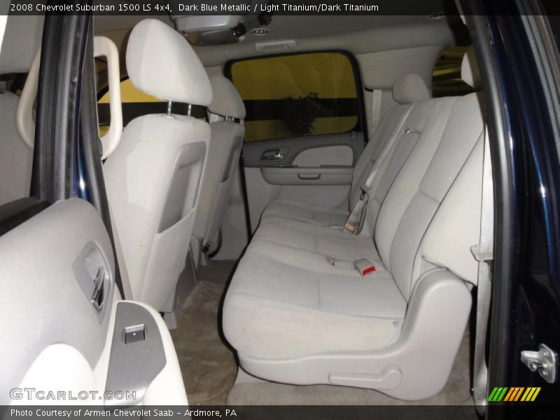 Dark Blue Metallic / Light Titanium/Dark Titanium 2008 Chevrolet Suburban 1500 LS 4x4