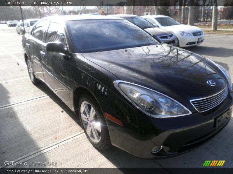 Black Onyx / Black 2005 Lexus ES 330