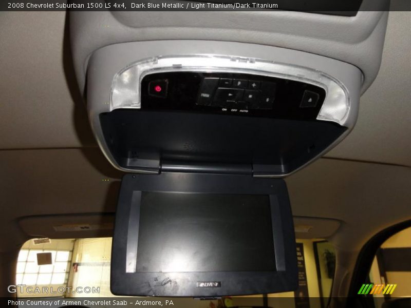 Dark Blue Metallic / Light Titanium/Dark Titanium 2008 Chevrolet Suburban 1500 LS 4x4