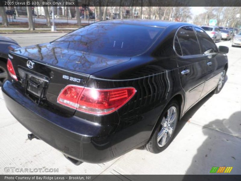 Black Onyx / Black 2005 Lexus ES 330