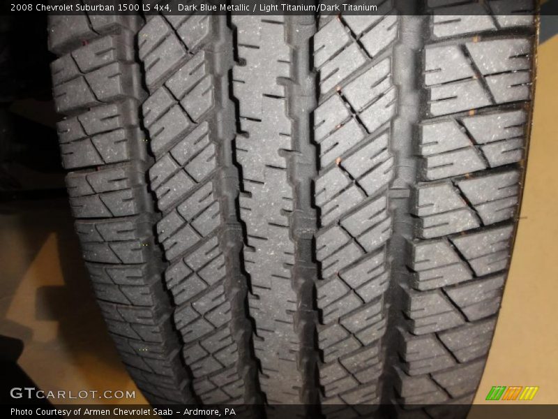 Dark Blue Metallic / Light Titanium/Dark Titanium 2008 Chevrolet Suburban 1500 LS 4x4