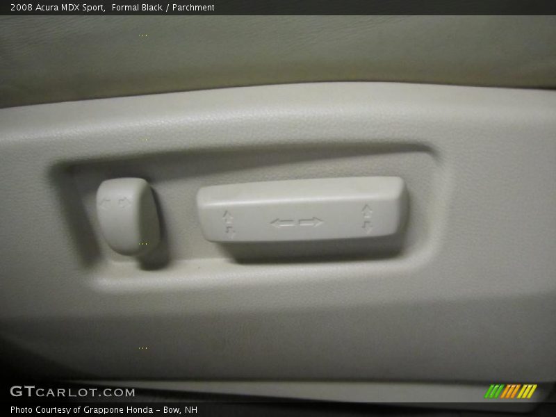 Formal Black / Parchment 2008 Acura MDX Sport